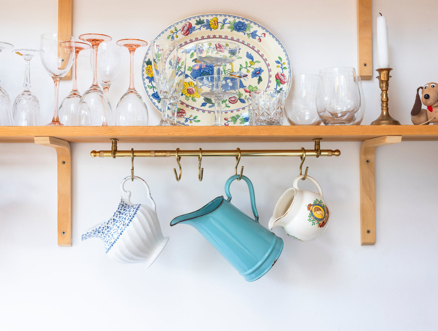 The Brass 54cm Hanging Rail