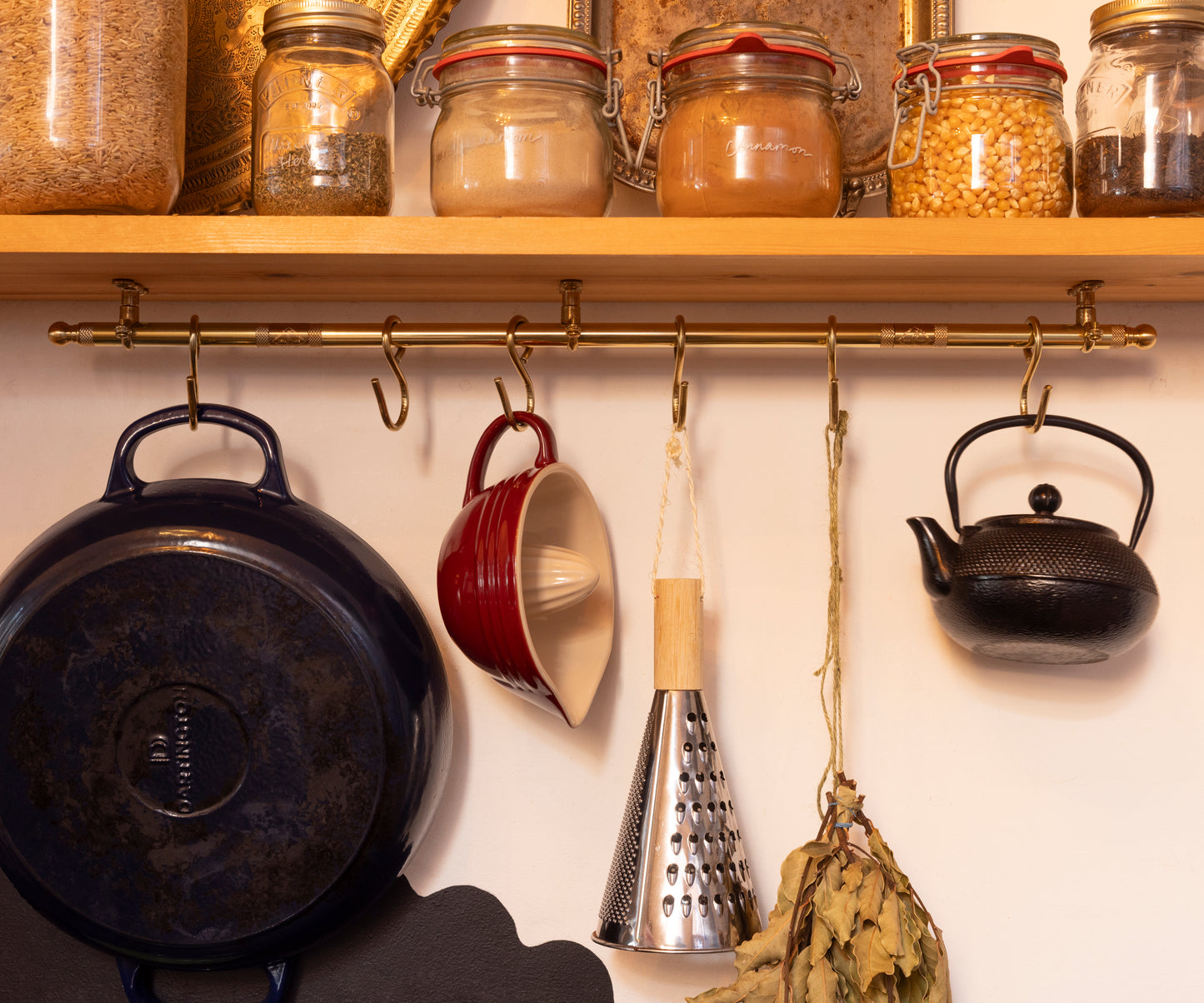 The Brass 68cm Hanging Rail