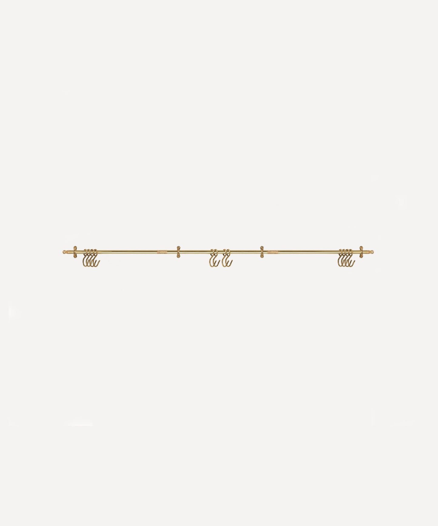 Brass Customisable Length Rail 80cm - 120cm (NEW)