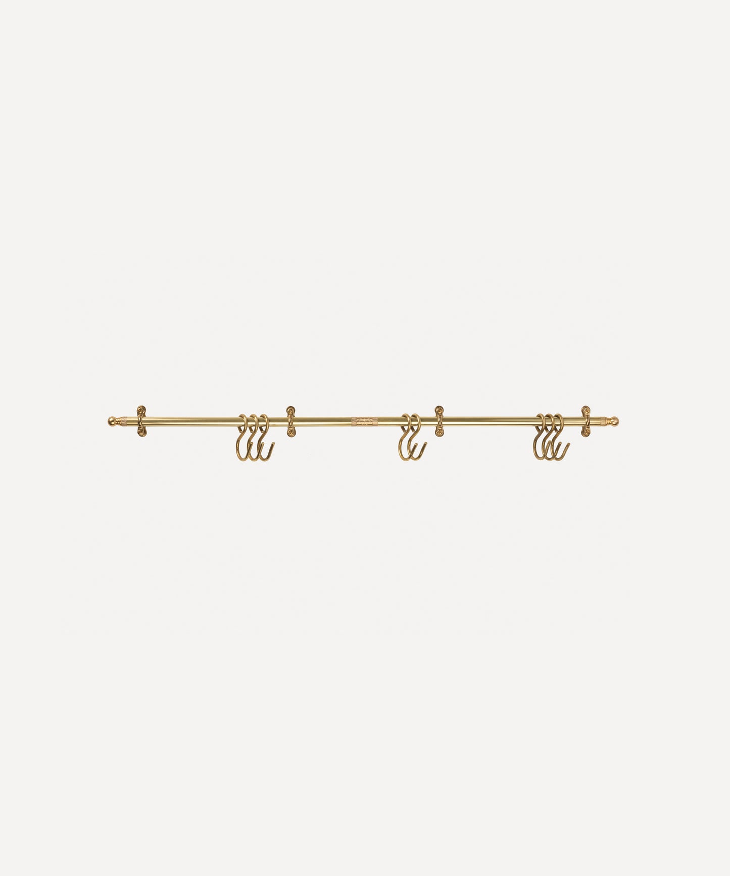 Brass 80cm hanging rail 01