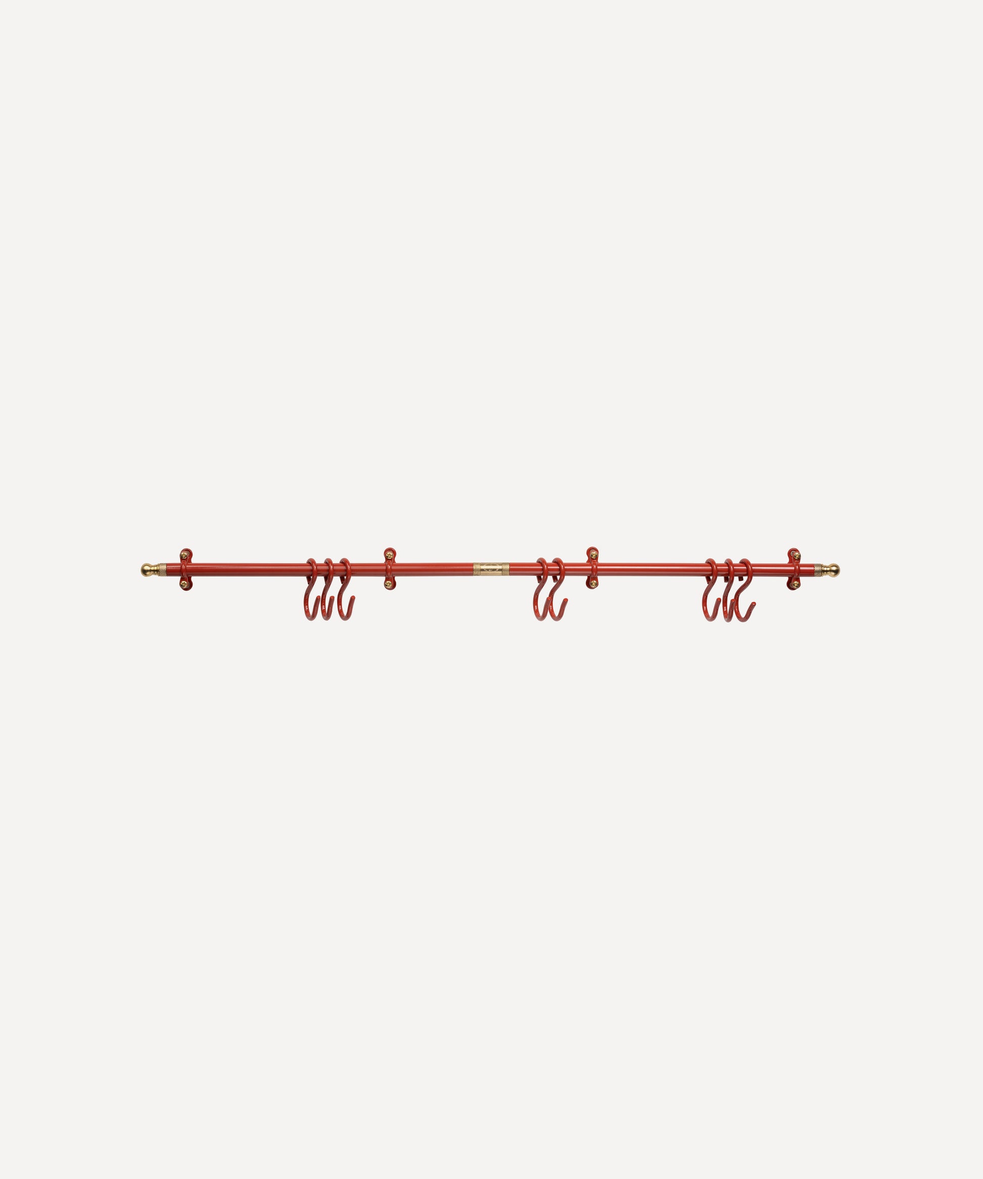 Coral Red Kitchen Rail 80cm