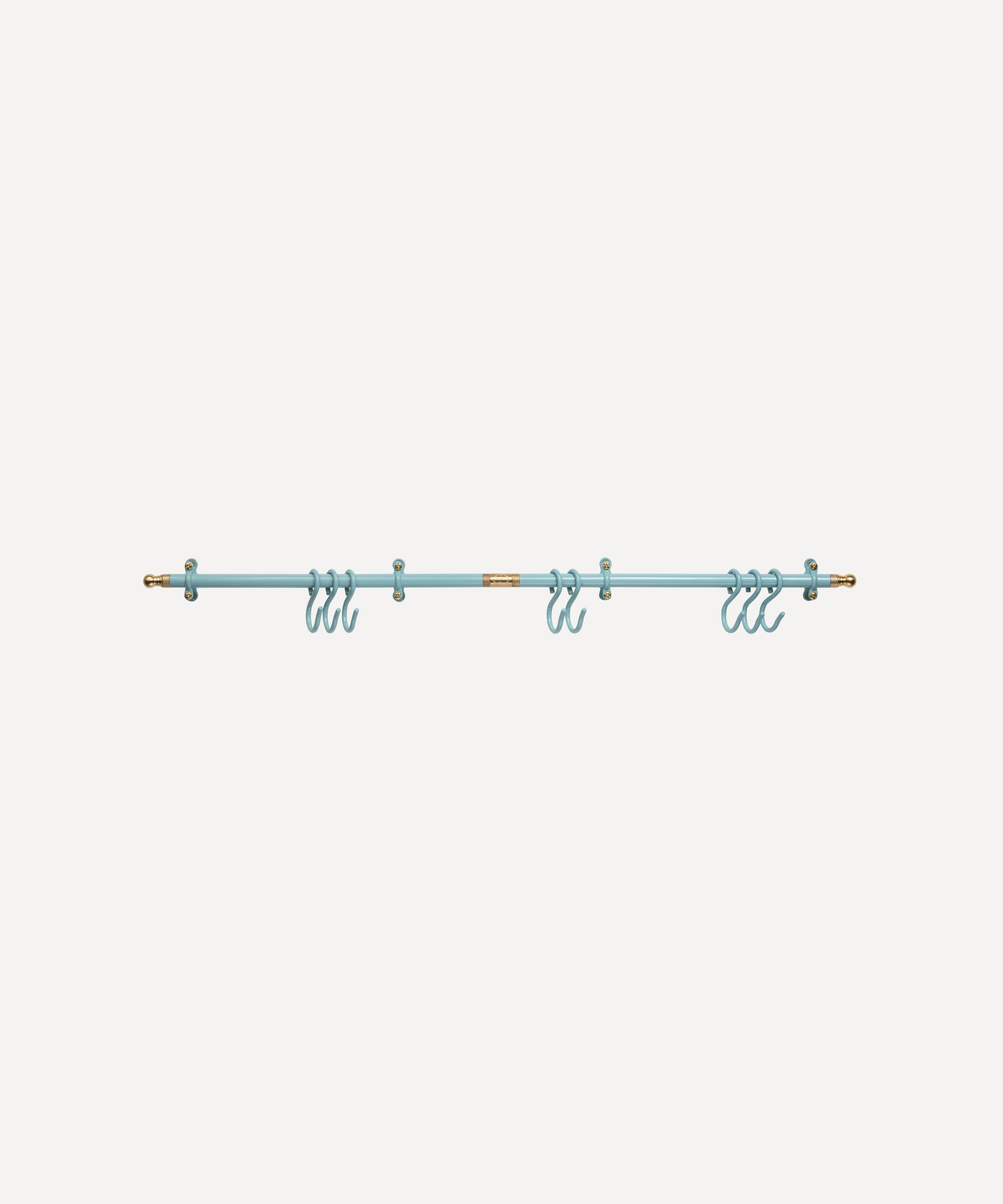 Pastel Turquoise Kitchen Rail 80cm