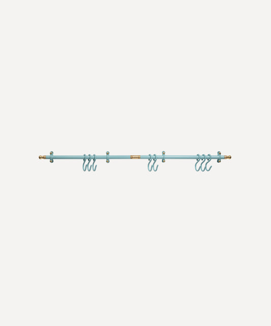 Pastel Turquoise Kitchen Rail 80cm